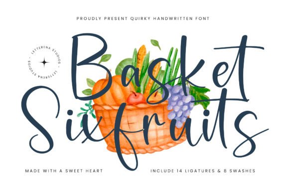 Basket Sixfruits: A Script Font That Elevates Editorial Design