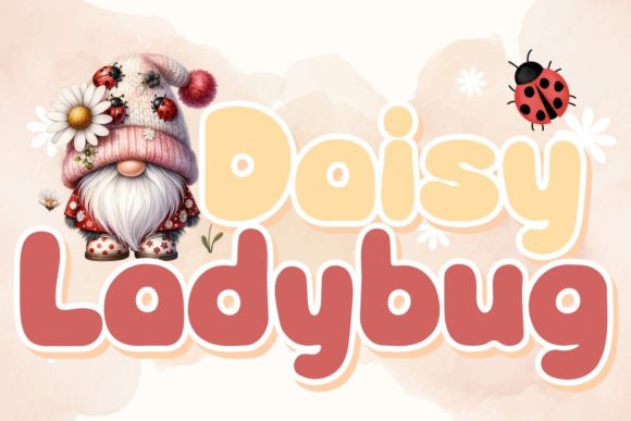 Daisy Ladybug: A Whimsical Script Font
