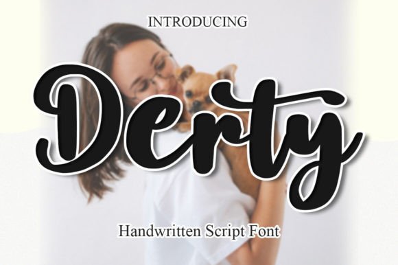 Derty: A Luxurious Script Font