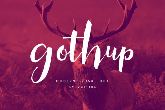 Gothup Font for Web Design