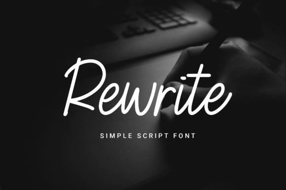 Graceful Script Font for Web Design