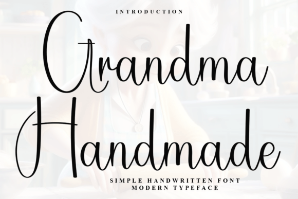 Grandma Handmade Font for Business