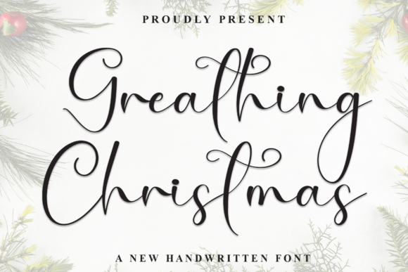 Greathing Christmas Font