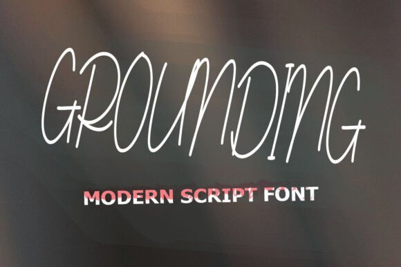 Grounding Font for Professional Branding