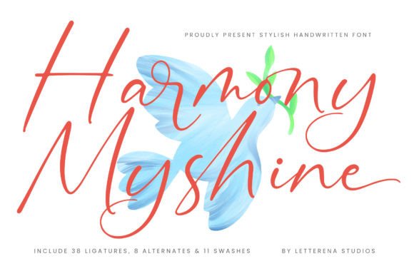 Harmony Myshine: A Luxurious Script Font