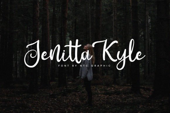 Jenitta Kyle: A Script Font for Creative Campaigns