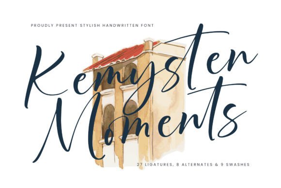 Kemysten Moments: A Stylish Font for Stronger Brand Identity