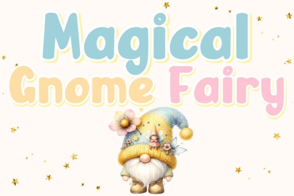 Magical Gnome Fairy Font for Business