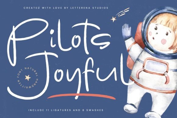 Pilots Joyful: A Luxurious Script Font