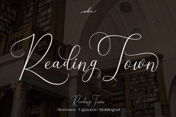 Reading Town Font for Business