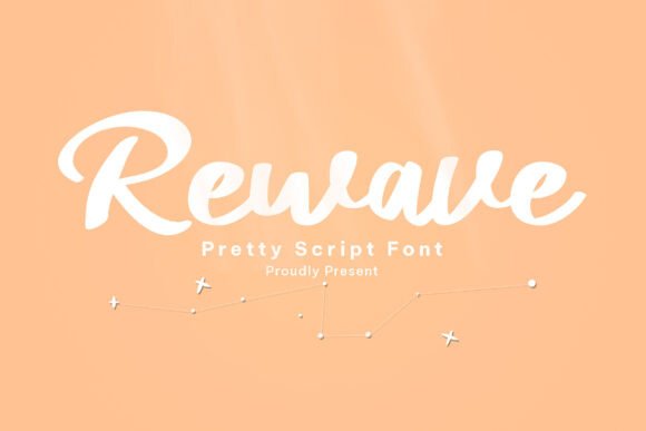 Rewave: A Beauty Line Script Font