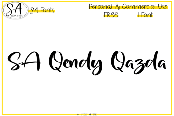 Sa Qendy Qazda Font