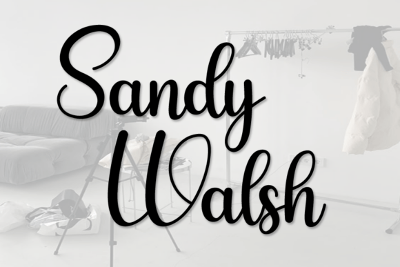 Sandy Walsh: A Handwritten Font for Editorial Grace
