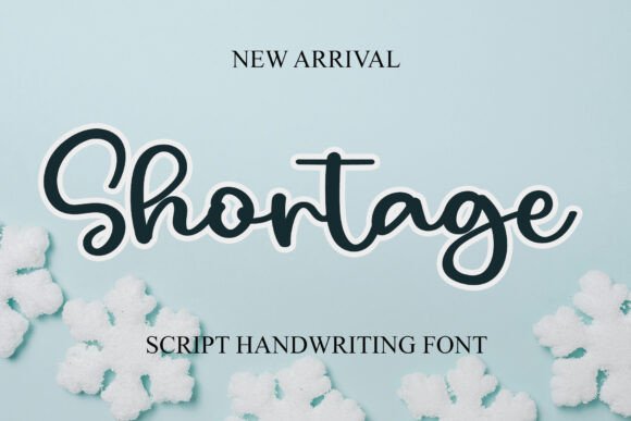 Shortage: A Stylish Script Font