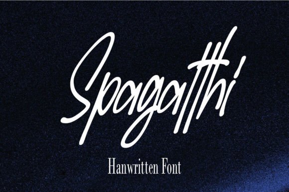 Spagatthi Font: Handwritten Charm for Editorial Design