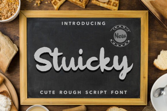 Stuicky: A Premium Script Font for Creative Projects