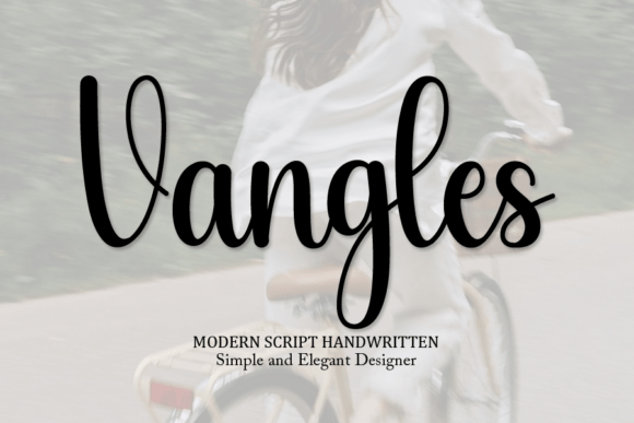 Vangles: A Handwritten Font for Web Design